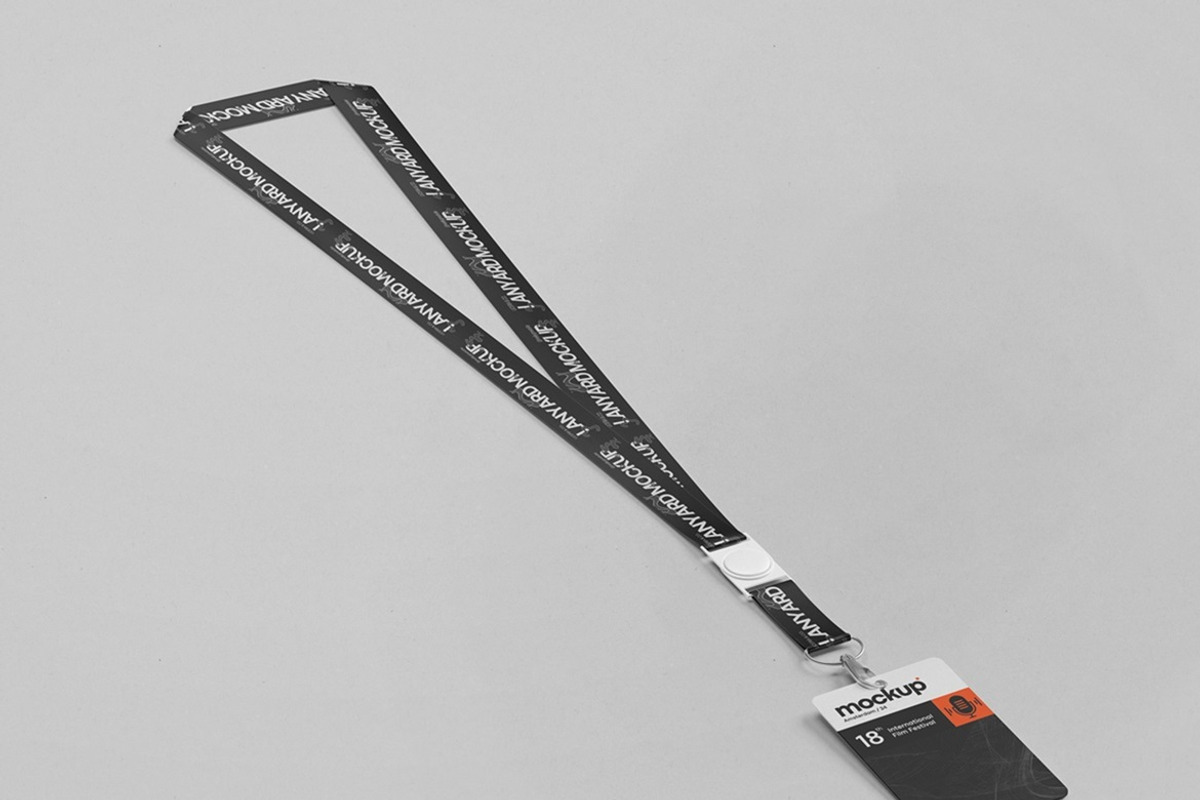 Lanyard ID Badge Mockup, a Product Mockup by Tokobeta (Photo 4 of 7)