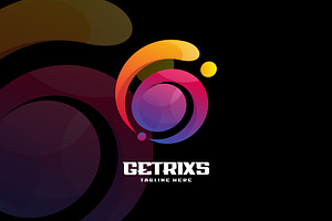 Getrixs Gradient Colorful Style., a Branding & Logo Template by ModalTampang