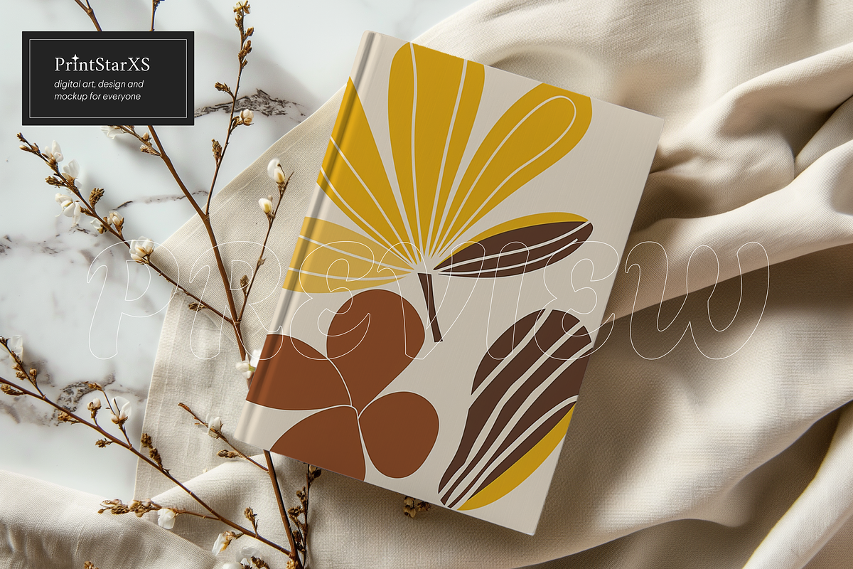 Hardcover KDP Notebook Mockup Bundle, a Books & Magazine Mockup by PrintStarXS (Photo 4 of 7)