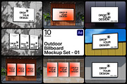 Outdoor Billboard Animation Mockup, an Advertising Mockup by MockupShelf (Thumbnail 1 of 14)