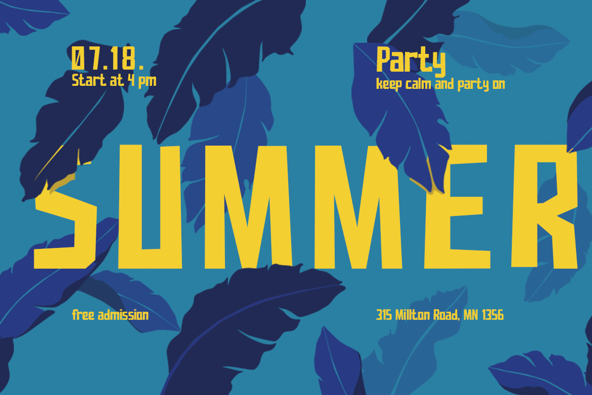 Hawainas - Tropical Cartoon Font, a Sans Serif Font by Modestype Studio (Photo 2 of 11)