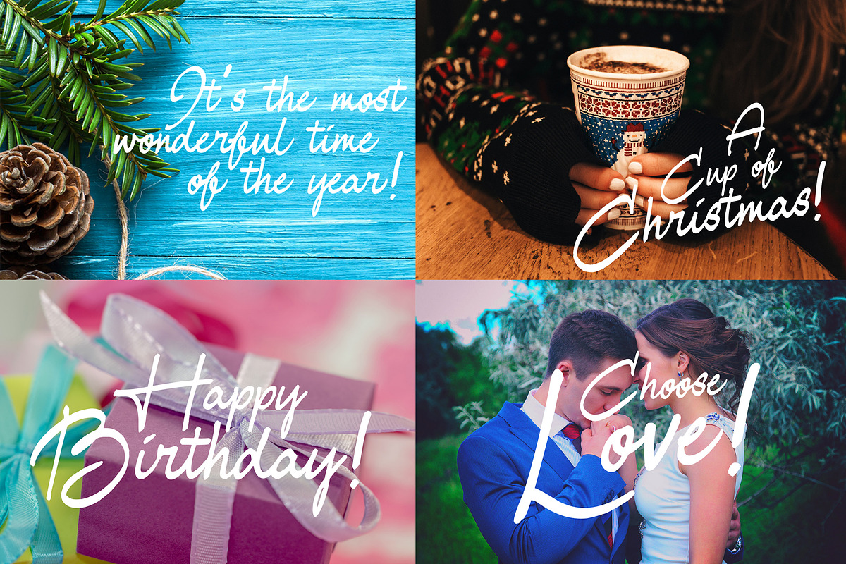 Samantha Font preview 7