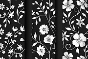 Floral Vine Laser Cut Bundle, a Graphic by jahid234 (Thumbnail 8 of 11)
