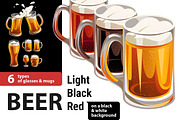 Beer, an Object Graphic by Yulia Ogneva (Thumbnail 1 of 5)