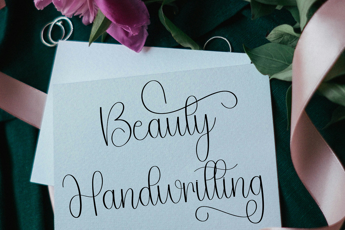Healthy, a Handwritten Font by FreshTypeINK (Photo 4 of 8)