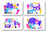10 Genetics Testing Illustration, a Person Illustration by denayunebgt (Thumbnail 2 of 4)