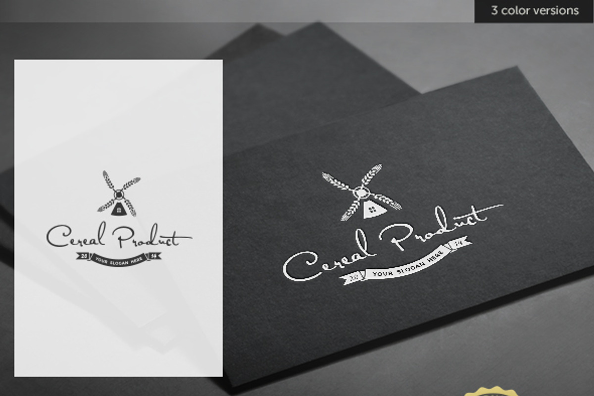 Cereal Product / Bread  Logo, a Branding & Logo Template by LogoBuy (Photo 3 of 3)