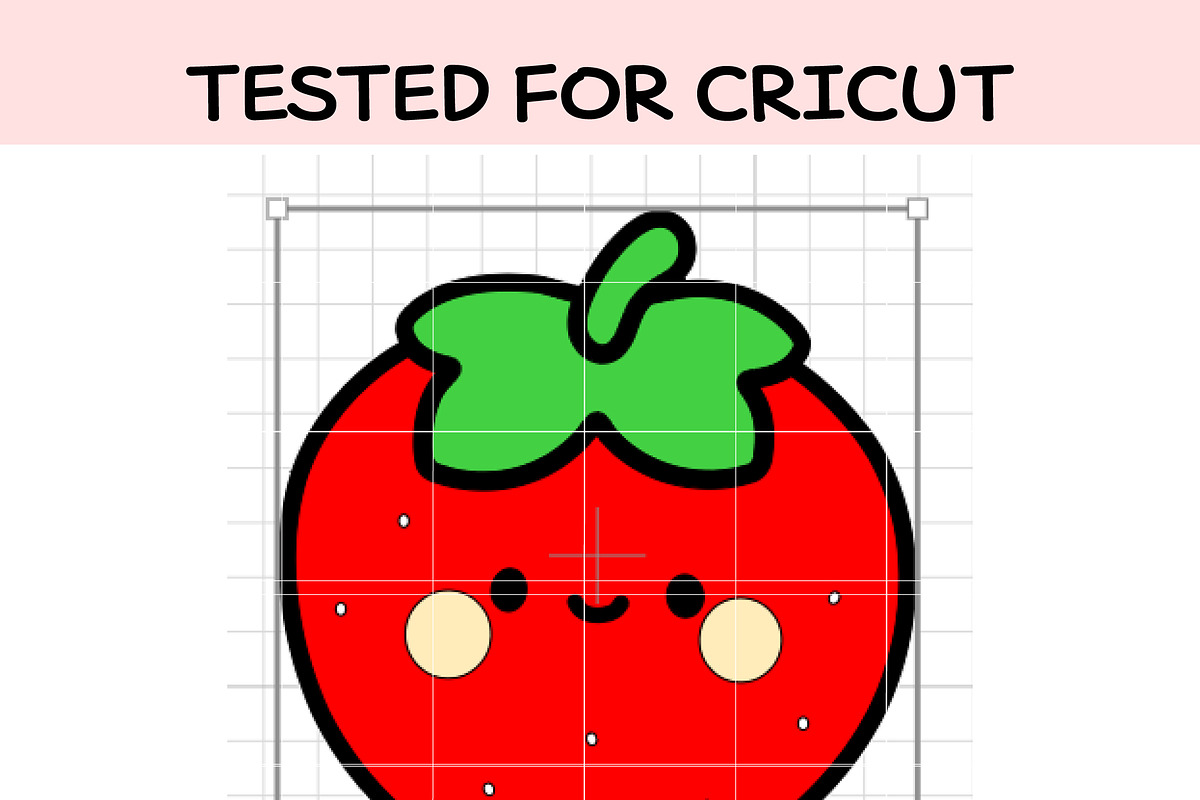 Cute Baby Strawberry SVG Bundle, an Illustration by TheHitShop (Photo 3 of 10)