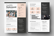 Capability Statement Template, a Stationery Template by Niofix (Thumbnail 4 of 6)