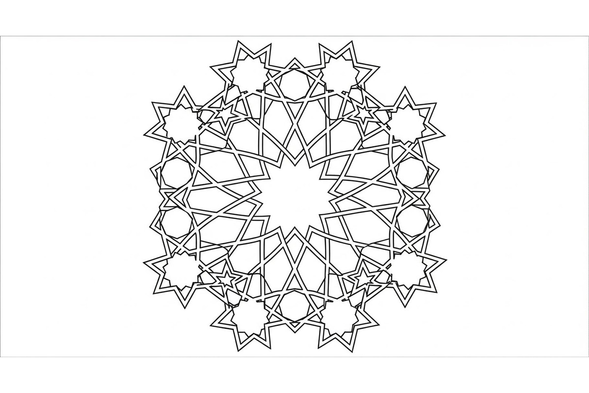 Islamic Mandala Geometric Bundle, an Illustration by Gaye Art (Photo 12 of 51)