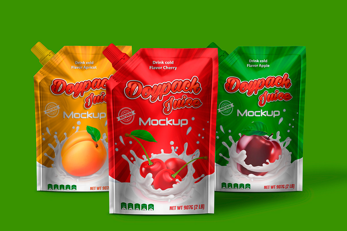 Doypack Mockup, a Packaging Mockup by rogeriomarcos (Photo 2 of 14)