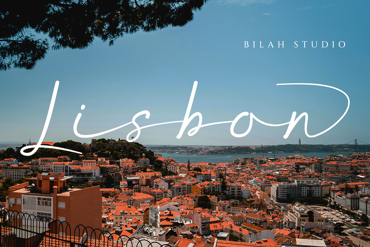 Vestica signature script font, a Script Font by Bilahstudio (Photo 5 of 12)