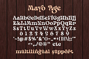 Mayo Age - Modern Vintage Serif Font, a Serif Font by Airotype (Thumbnail 11 of 13)