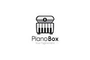 Piano & Music Logo Bundle, a Branding & Logo Template by Grapixy (Thumbnail 2 of 5)