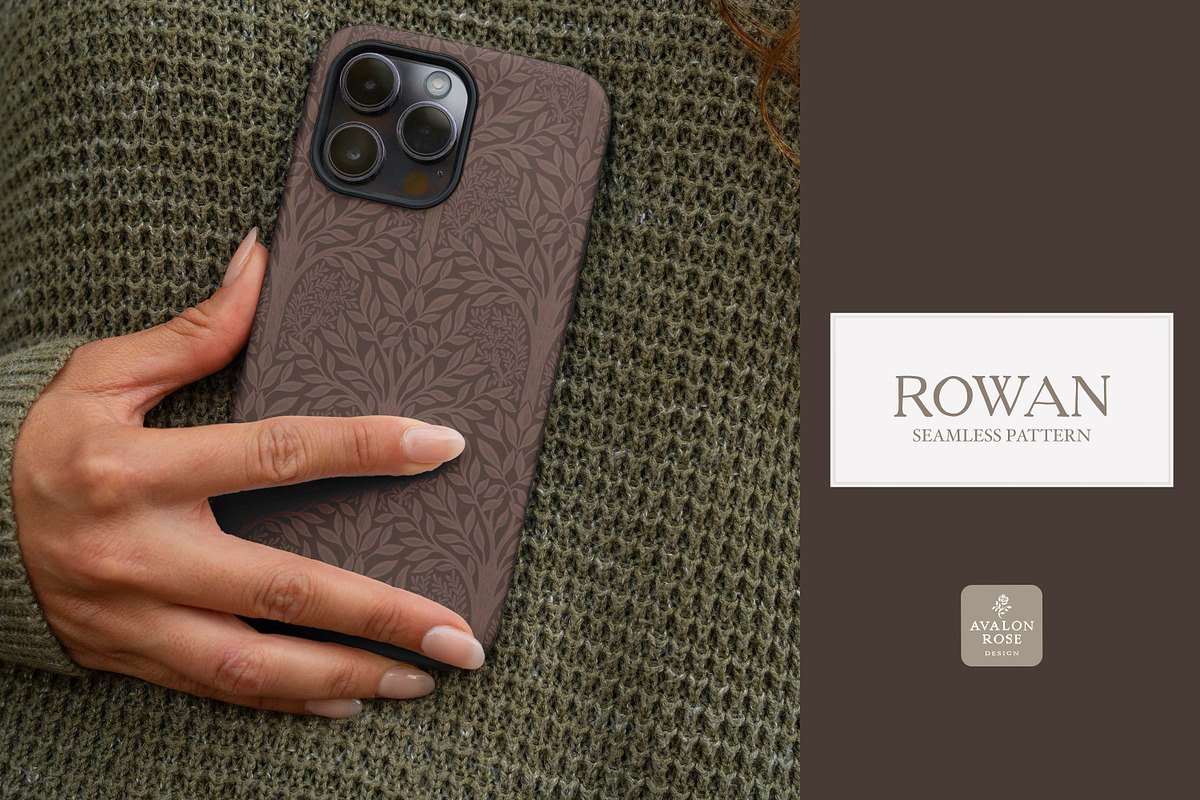 Rowan Tree Forest Patterns Vol 1, a Pattern Graphic by Eclectic Anthology (Photo 12 of 12)