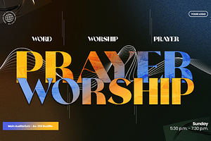 Church Design Prayer Worship