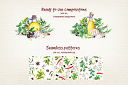 Herbs and spices watercolor clipart, a Food Illustration by Where summer is (Thumbnail 6 of 6)