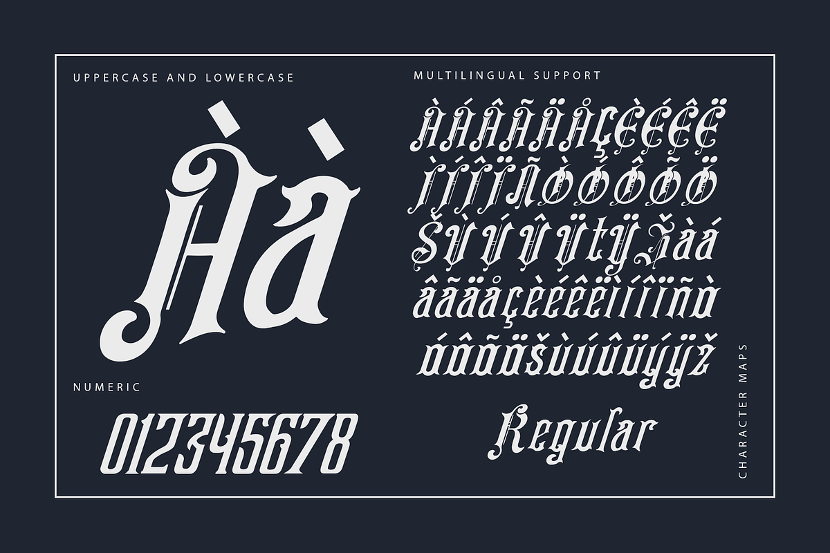 DarkPower-Modern Decorative Typeface, a Handwritten Font by overlaytemplates (Photo 7 of 7)