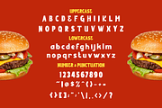 Burger Riot Bold Font, a Font by PutraCetol Studio (Thumbnail 5 of 5)