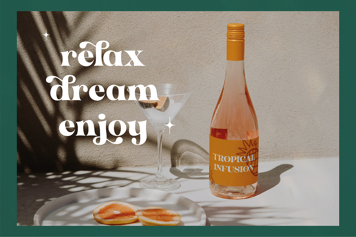 Antigua - Tropical Display, a Serif Font by HipFonts (Photo 10 of 11)