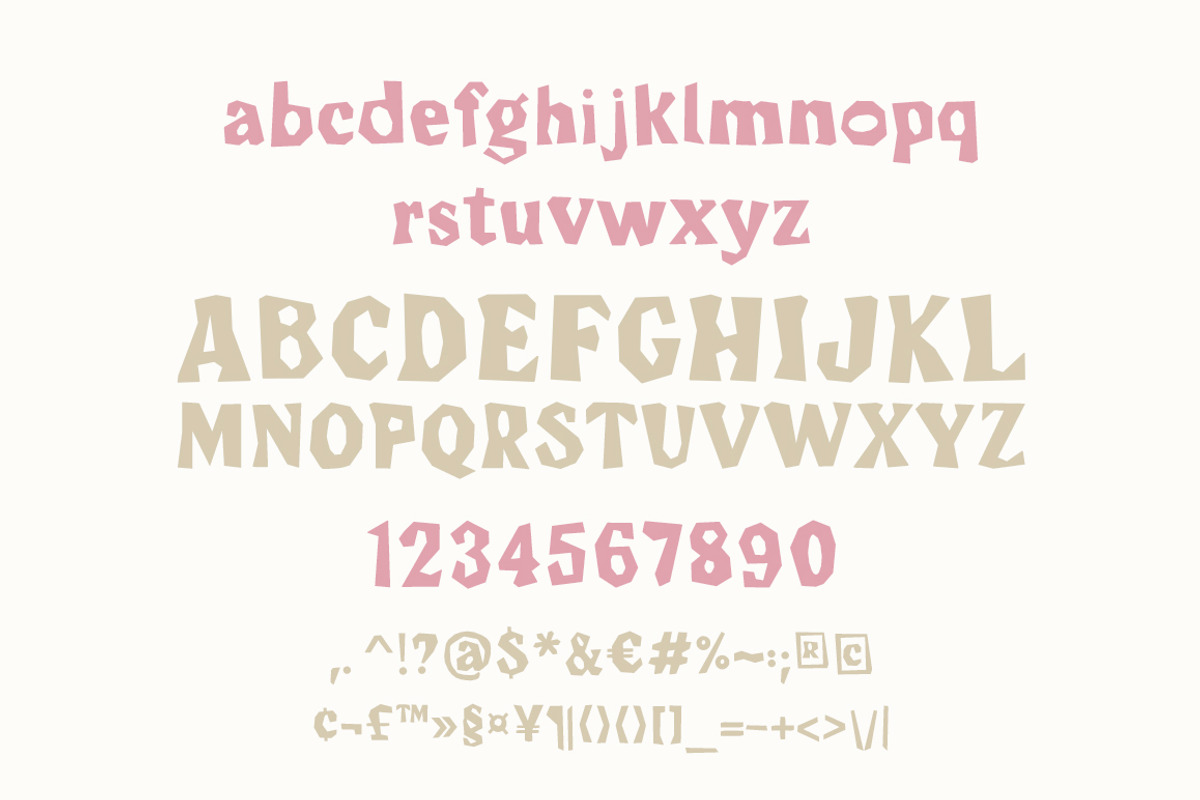 RockyCut handmade font, a Handwritten Font by MixedArt (Photo 2 of 6)