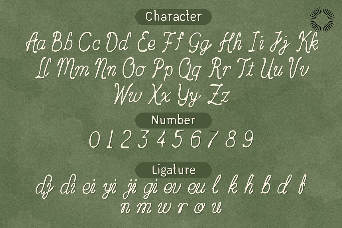 Chamellia Valley - Handmade Script, a Handwritten Font by Setara Langit CreativeStd (Photo 9 of 10)