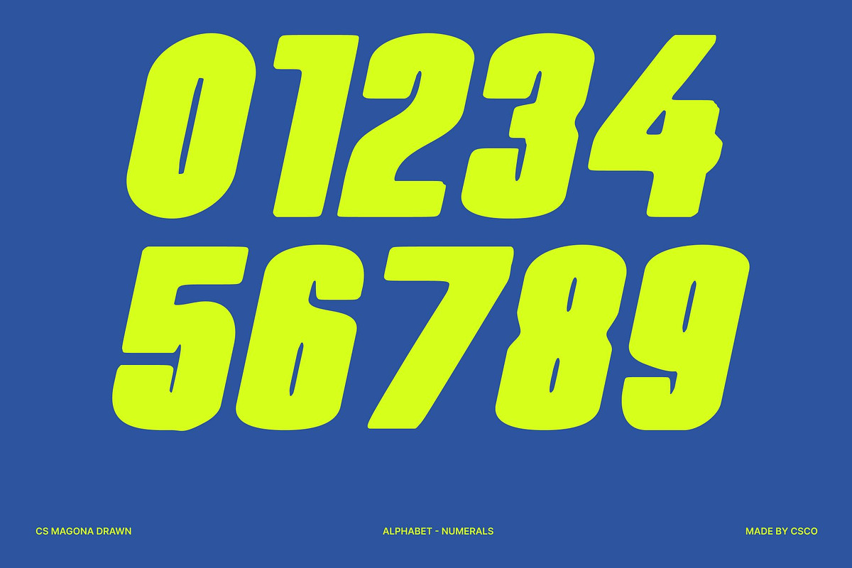 CS Magona Drawn, a Sans Serif Font by Craft Supply Co. (Photo 3 of 8)