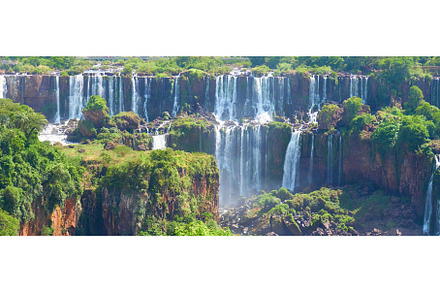Iguazu waterfalls in Argentina, view, a Nature Photo by tilialucida