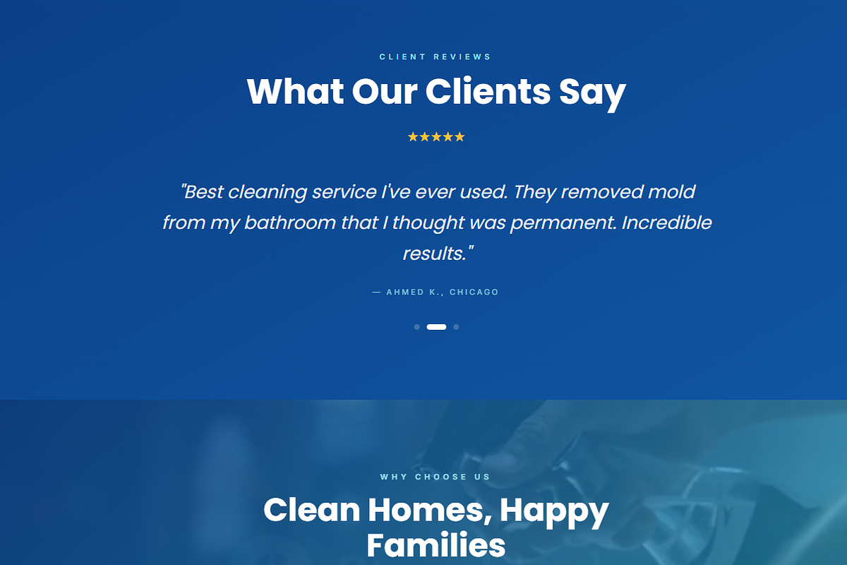Cleaning Web Template Builtin Editor, a HTML Template by DigitalsDesigns (Photo 2 of 4)