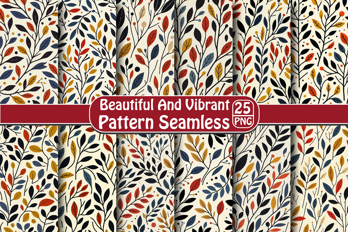 Beautiful And Vibrant Pattern, an Illustration by DreamPrint404 (Photo 1 of 5)