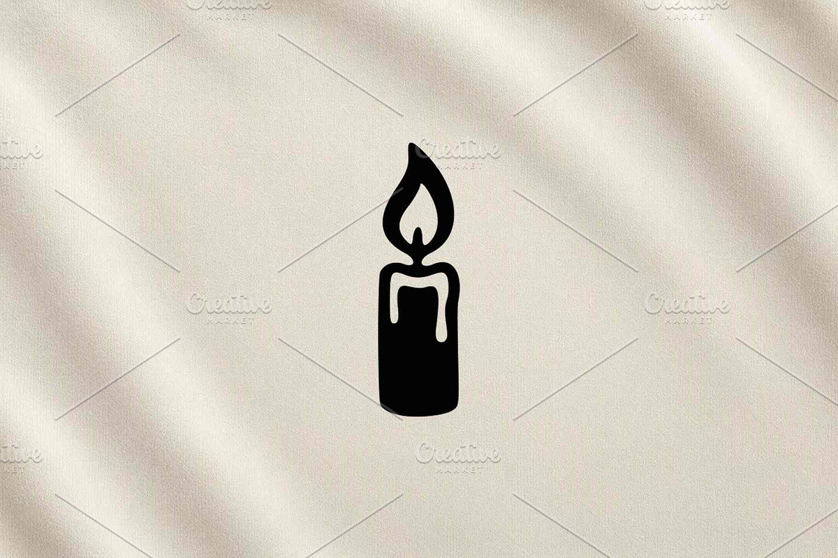 Candle Flame Vector, an Object Illustration by Vectorium Studio (Photo 3 of 4)