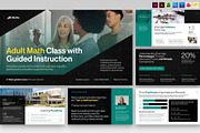 Teaching & Education Presentation, a Presentation Template by BrandPacks (Thumbnail 1 of 7)