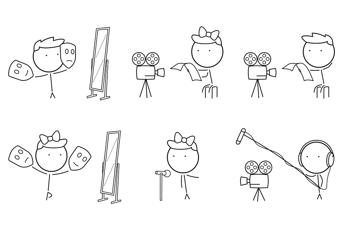 Icons about film and television, an Icon by JK comics (Photo 1 of 5)