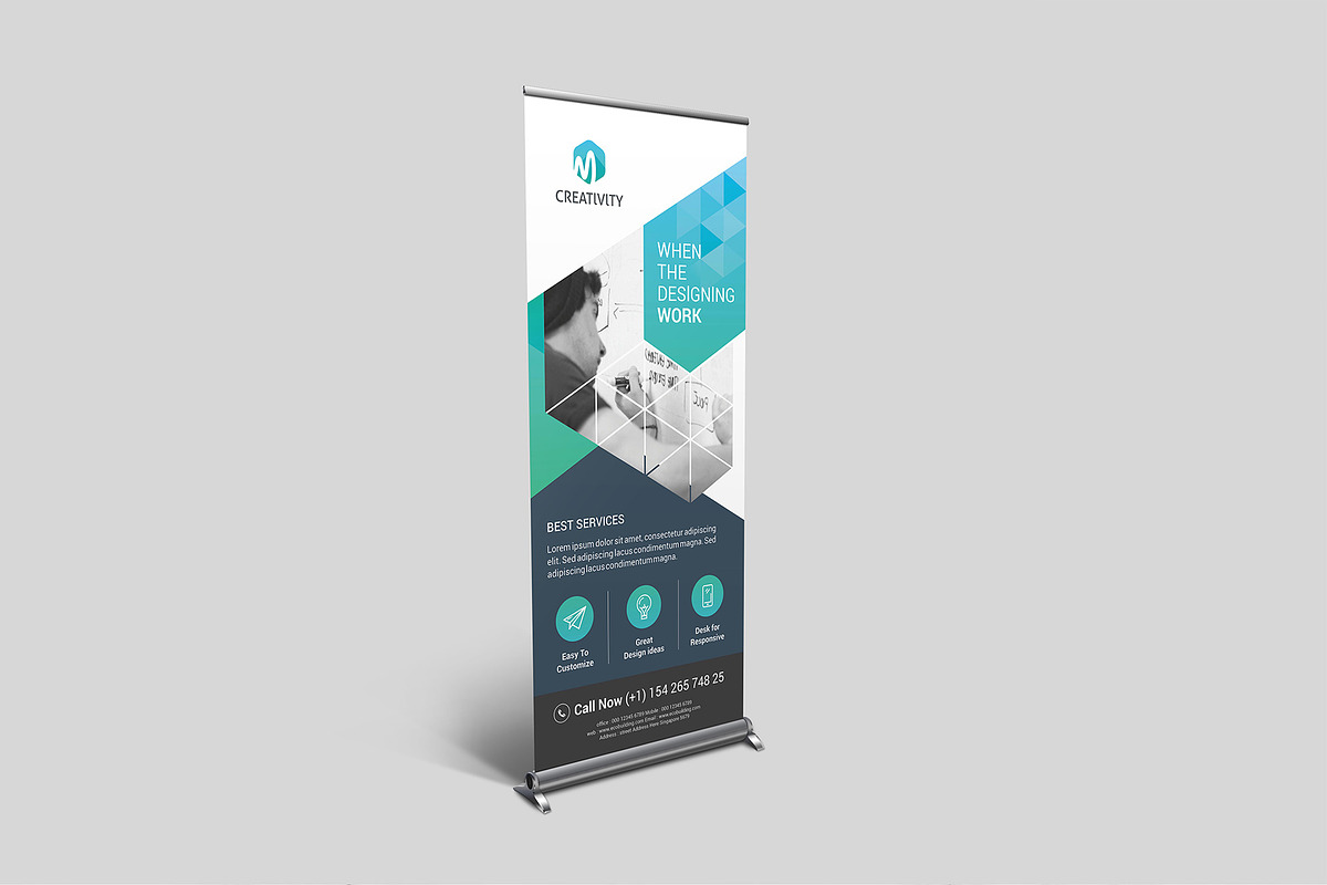Roll-Up Banner Bundle, a Brochure Template by Brochure-Market (Photo 4 of 13)