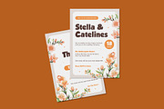 Orange Wellspring Invitation, an Invitation Template by iDoodle Studio (Thumbnail 3 of 4)