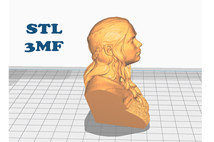 Famous Busts 3d Print Models