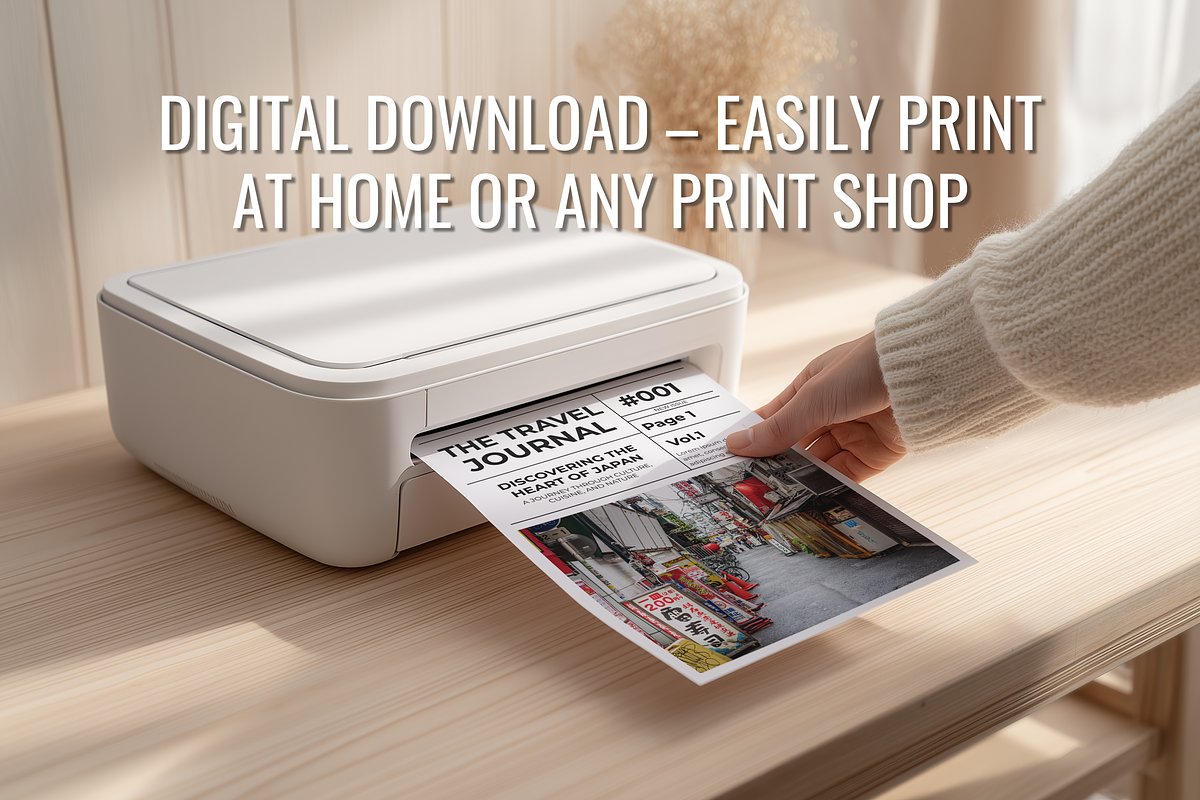 Editable Magazine Template preview 5