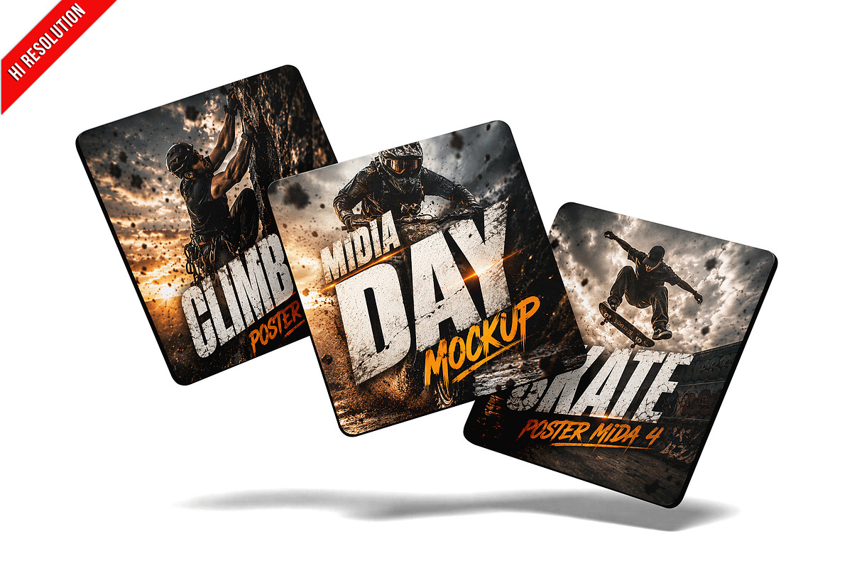Social Media Post PSD, an Advertising Mockup by Bruno's Shop (Photo 1 of 3)