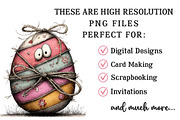 Whimsical Easter Egg Clipart, an Illustration by OK Design (Thumbnail 5 of 6)
