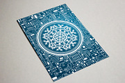 IT Christmas card with snowflake, a Technology Illustration by MSA-Graphics (Thumbnail 4 of 5)