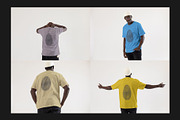 T-Shirt Mock-Up Set, a Shirt Mockup by Freeman Studio (Thumbnail 8 of 17)