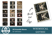 Whimsical Gothic Mixed Media Papers, an Illustration by NiiiNArt (Thumbnail 6 of 8)