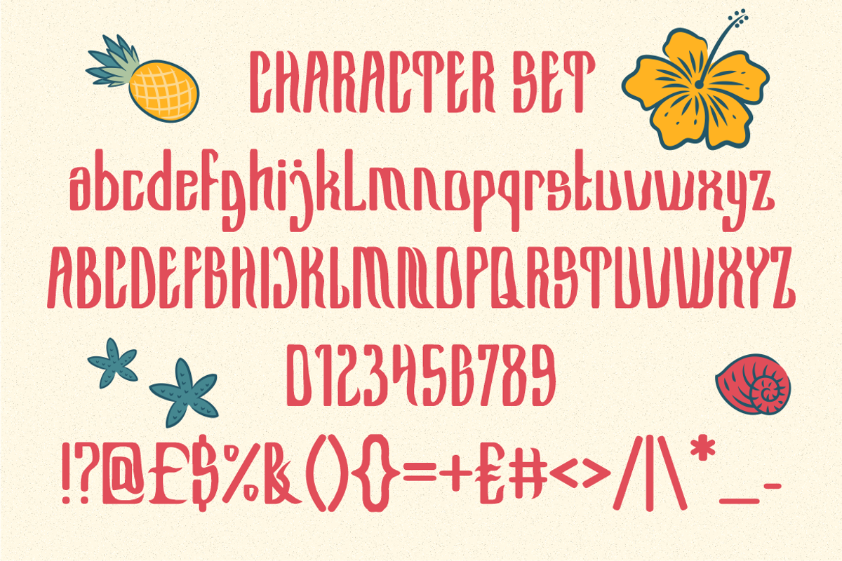Funkies Surfer Modern Psychedelic, a Font by PutraCetol Studio (Photo 5 of 5)