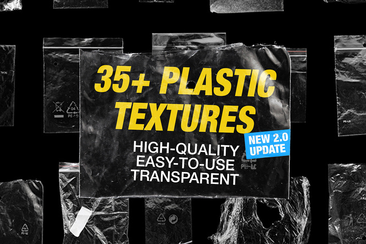 35 Plastic Textures, a Texture Graphic by TuomoDesign (Photo 1 of 6)