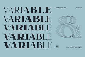 Milan-Serif Font Family