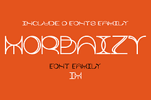 Morbaizy Family | 9 Fonts Files