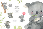 Kids BUNDLE. Watercolor, an Animal Illustration by OlliArtDesign (Thumbnail 3 of 22)