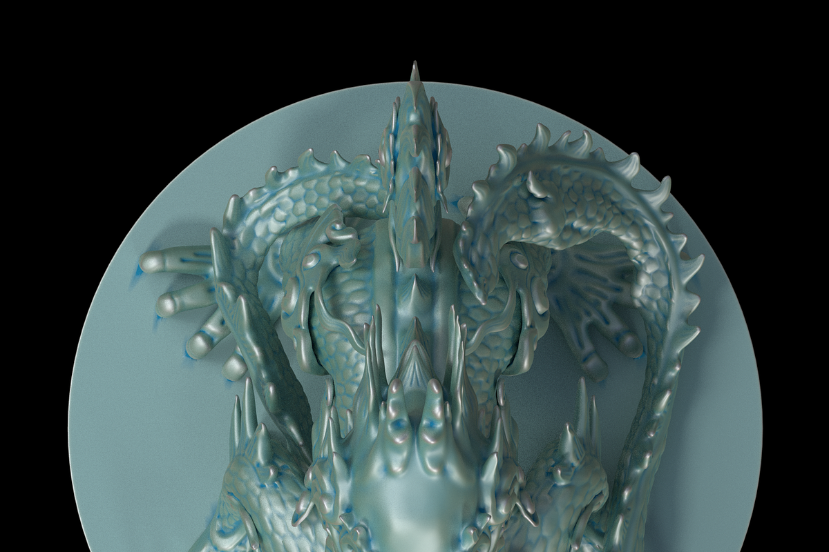 Imperial dragon(3d-print), an Animal 3D Model by CGTales (Photo 6 of 6)
