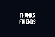 Pluncers Font, a Sans Serif Font by albert_kalingga (Thumbnail 6 of 6)