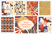 Autumn Golden Amber background, a Background Graphic by ma_i_vi (Thumbnail 4 of 10)